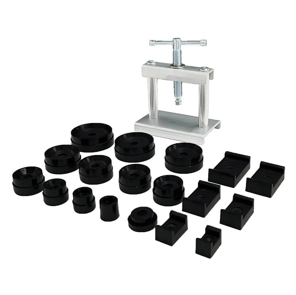 Uhrmacher-Gehäuseboden-Presswerkzeug-Set – rutschfeste Nylon-Einpressbacken, Gehäuseverschluss-Reparaturset (011918pack)
