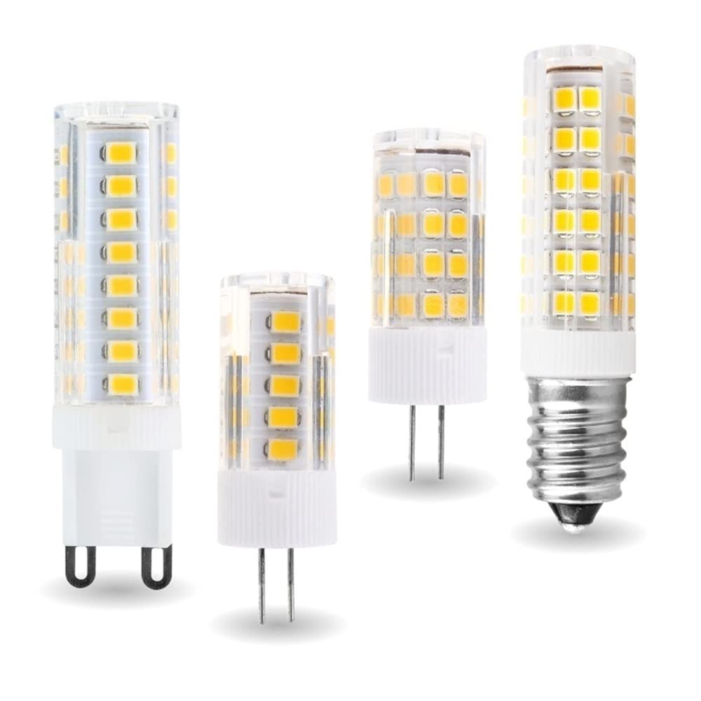 GSYFDZSWZX Fengyan Home Bulbs 2pcs/lot LED Corn Bulb 3W 4W 5W 7W G4 G9 E14 ​LED Lamp AC 220V LED Bulb SMD2835 360 Beam Angle Replace Halogen