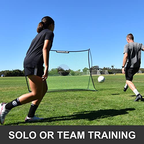 Quickplay Spot Target Tekkers Soccer Rebounder | Perfect For Team Or Solo Soccer Training 8X6' #TOP4