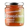 Tom & Krissi’s Oranje-limoen, fruitbeleg, 250 g – fructosearme broodbeleg, veganistisch
