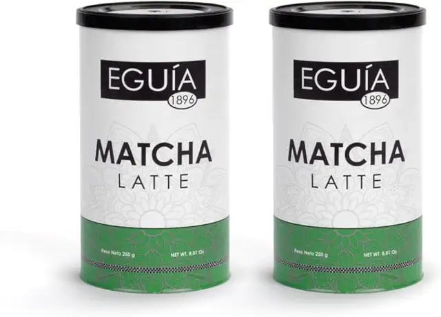 Matcha Latte en Polvo - Pack de 2 x 250g (500g Total) - Té Matcha y Leche