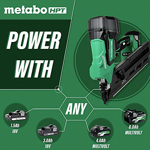 image for Metabo HPT 18V MultiVolt™ Cordless Framing Nailer Kit | Accepts 2-In