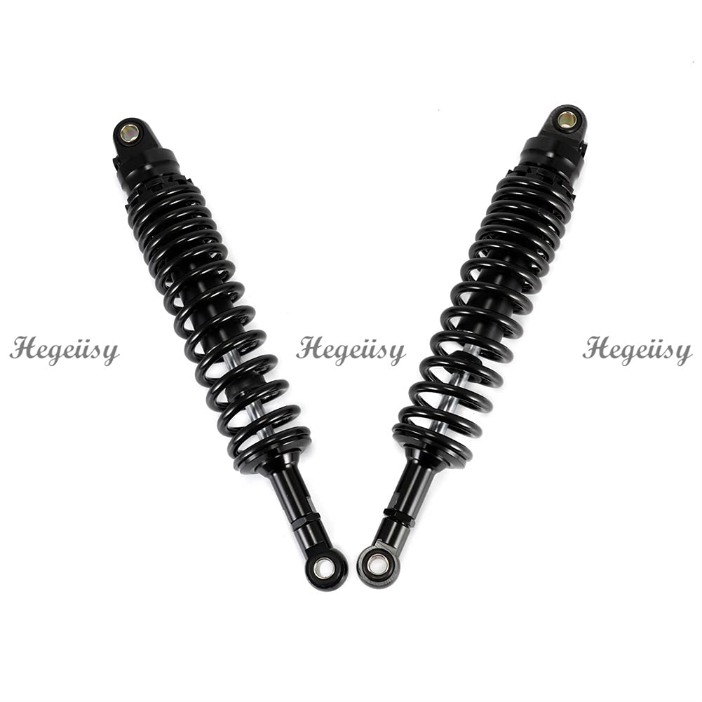 380mm 14.96 inch 8mm Molla Moto Universale Aria Ammortizzatori Ammortizzatore Sospensione Posteriore ATV Quad Scooter Dirt Bike For YZF-R1 YZF-R6 YZF-125 XC EXC XCF