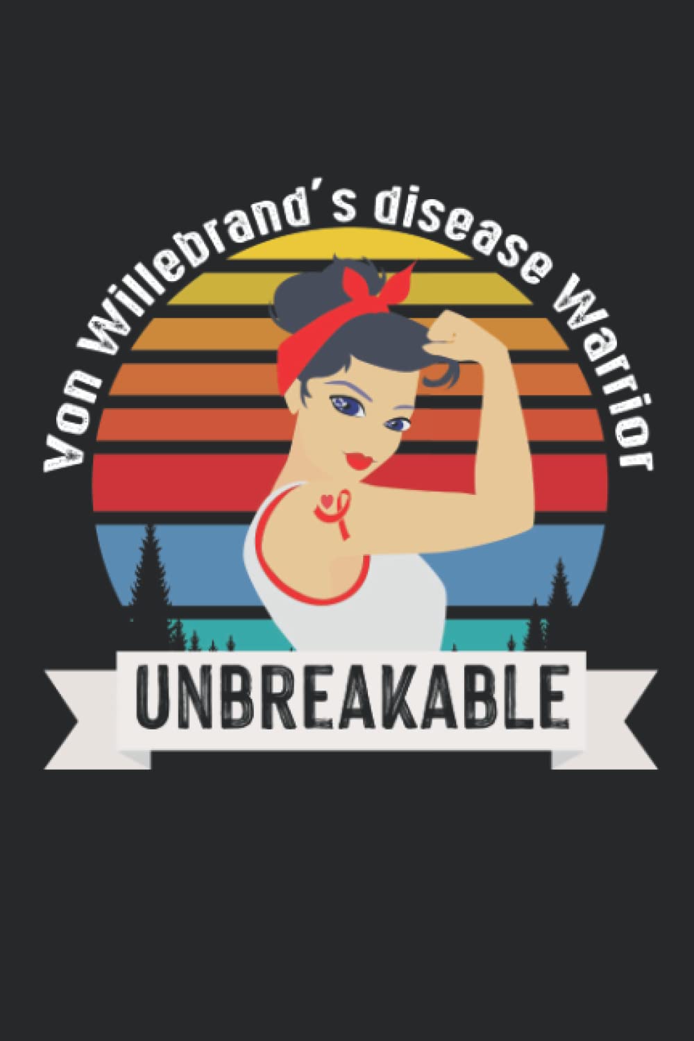 Von Willebrand’s disease Awareness Lined Notebook: Von Willebrand’s disease Journal 110 Pages 6x9 Inch for Von Willebrand’s disease Warrior & Von Willebrand’s disease Fighter