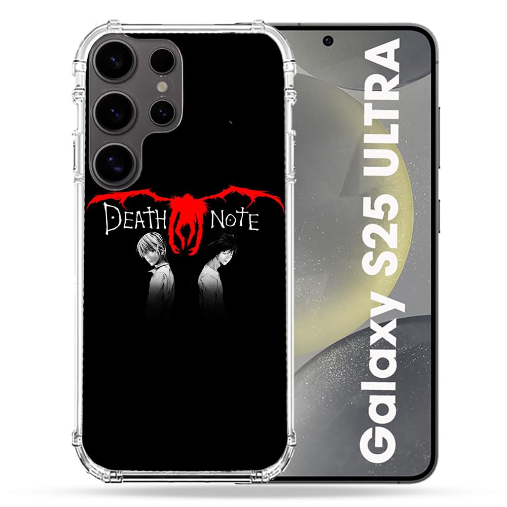 Coque Samsung S25 Ultra Manga Death Note Noir Cokitec anti-rayures - 2