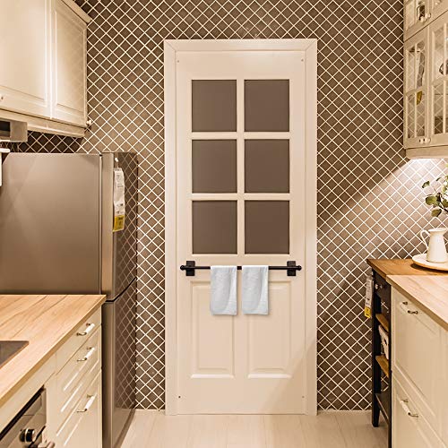 Coquilles Multi-Use Adjustable Magnetic Curtain Rods For Doors, Windows, Tool Boxes, 9-16 Inch, Easy Installation,2-Pack,Black thumb #4