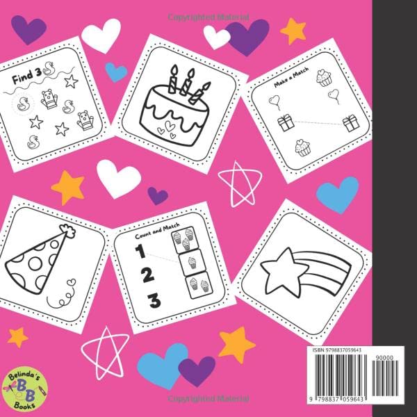 Miniatura 2 de Birthday Girl I am 3 Happy Birthday Coloring and Activity Book (Happy Birthday Coloring and Activity Books for Kids)