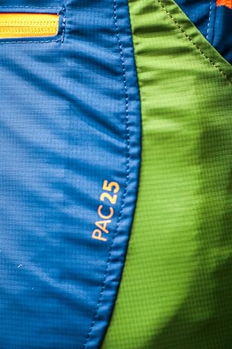Vango Pac 25L Hiking Backpack Foldable Small Rucksack Lightweight Mini Daysac for Camping Travel Outdoor, Lagoon - Image 4