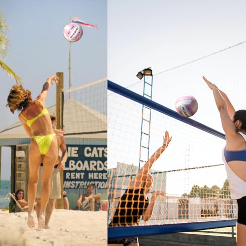 Volleyball Soft Touch Volleyballs Beach Volleyball Outdoor Indoor Volleyballs Beach Park Gym Games Training Official Size 5 Volleyball - Image 5