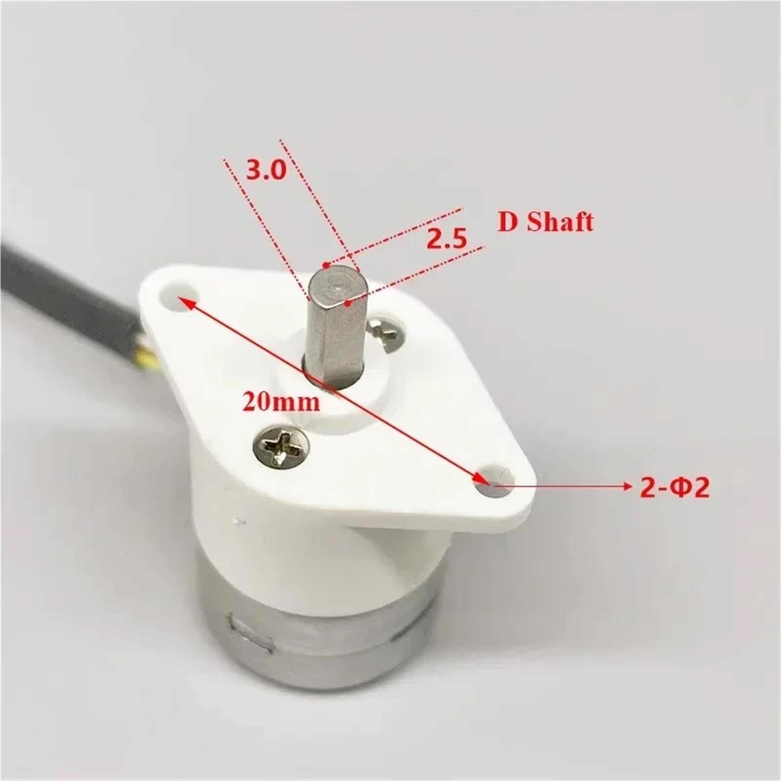 3/5/10 pezzi Motore passo-passo con ingranaggi DC 5V 15mm 2 fasi 4 fili Mini riduttore completamente in metallo Parte di riparazione(10pcs)