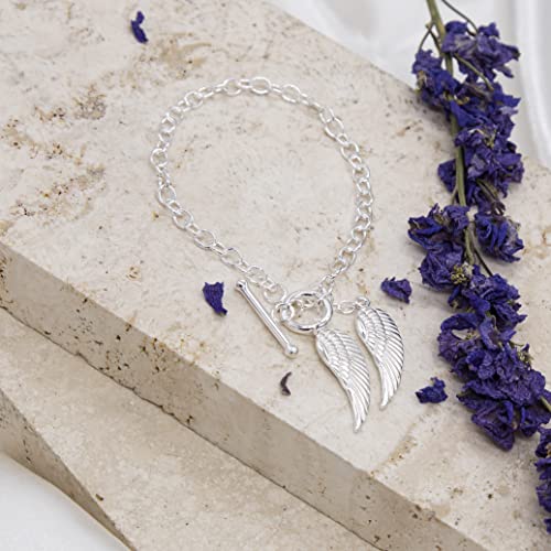 Tuscany Silver Srebro kąt skrzydła zawieszki zawieszka zawieszka zawieszka zawieszka zawieszka 19 cm / 7,5 cala
