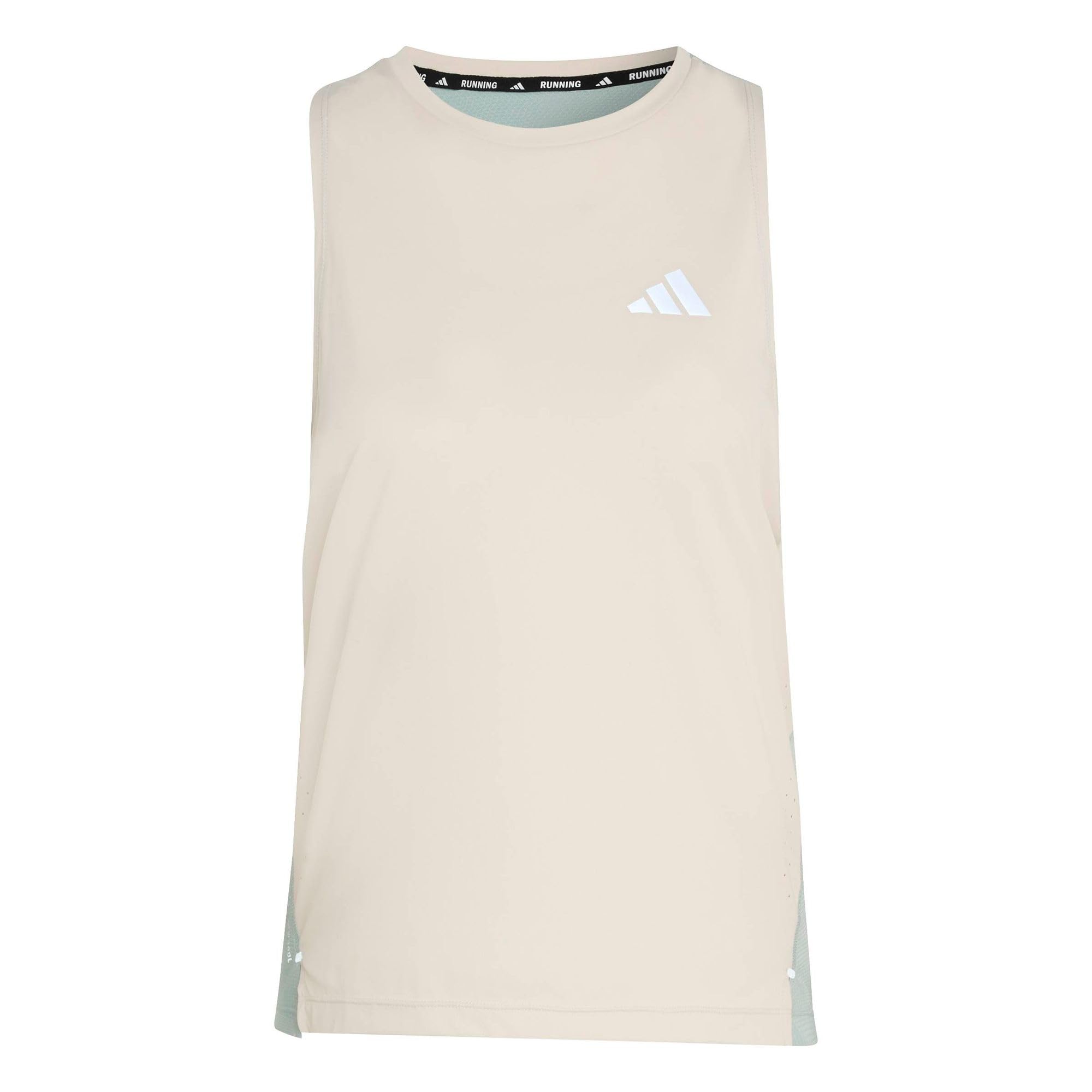adidas Women's adi365Breeze Running Tank, Wonder Alumina/Wonder Sage, L