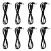 60CM Guitar Effect Pedal Power Supply Cable 2.1 mm Cord (8 Pack)