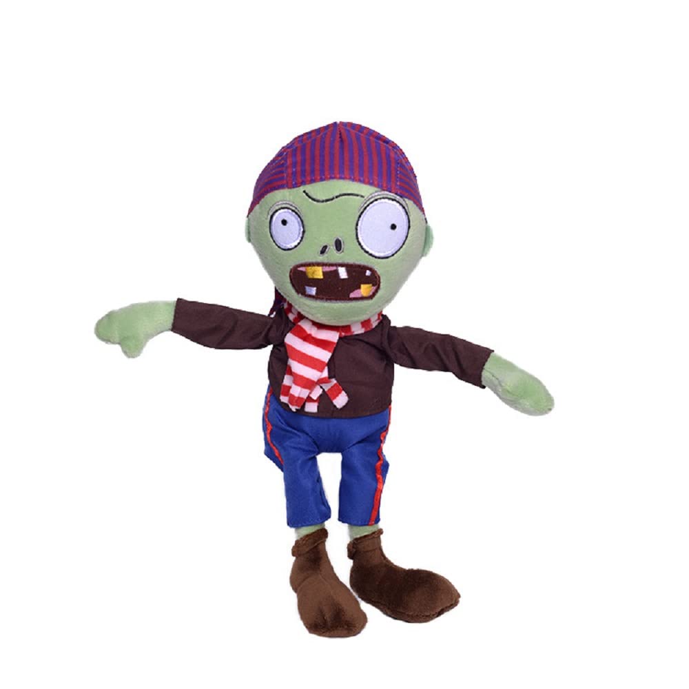 Pethuel Plants Vs Zombies Plush Toys, Game Zombies Against Plants Stuffed Dolls, Soft Toy for Cuddly Toys, Children, Great Gift, 30 cm (Zombies_U)