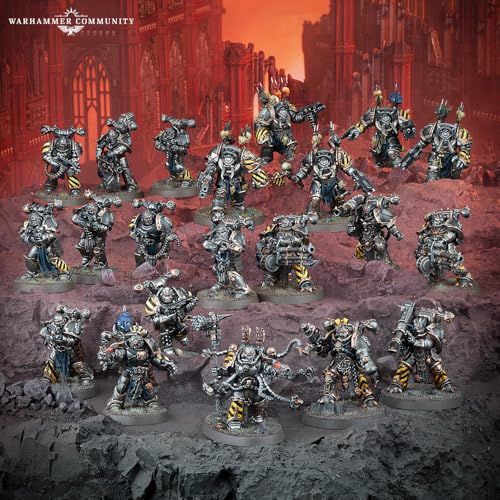 Warhammer 40K Iron Warriors Combat Patrol 2026 miniatura 3