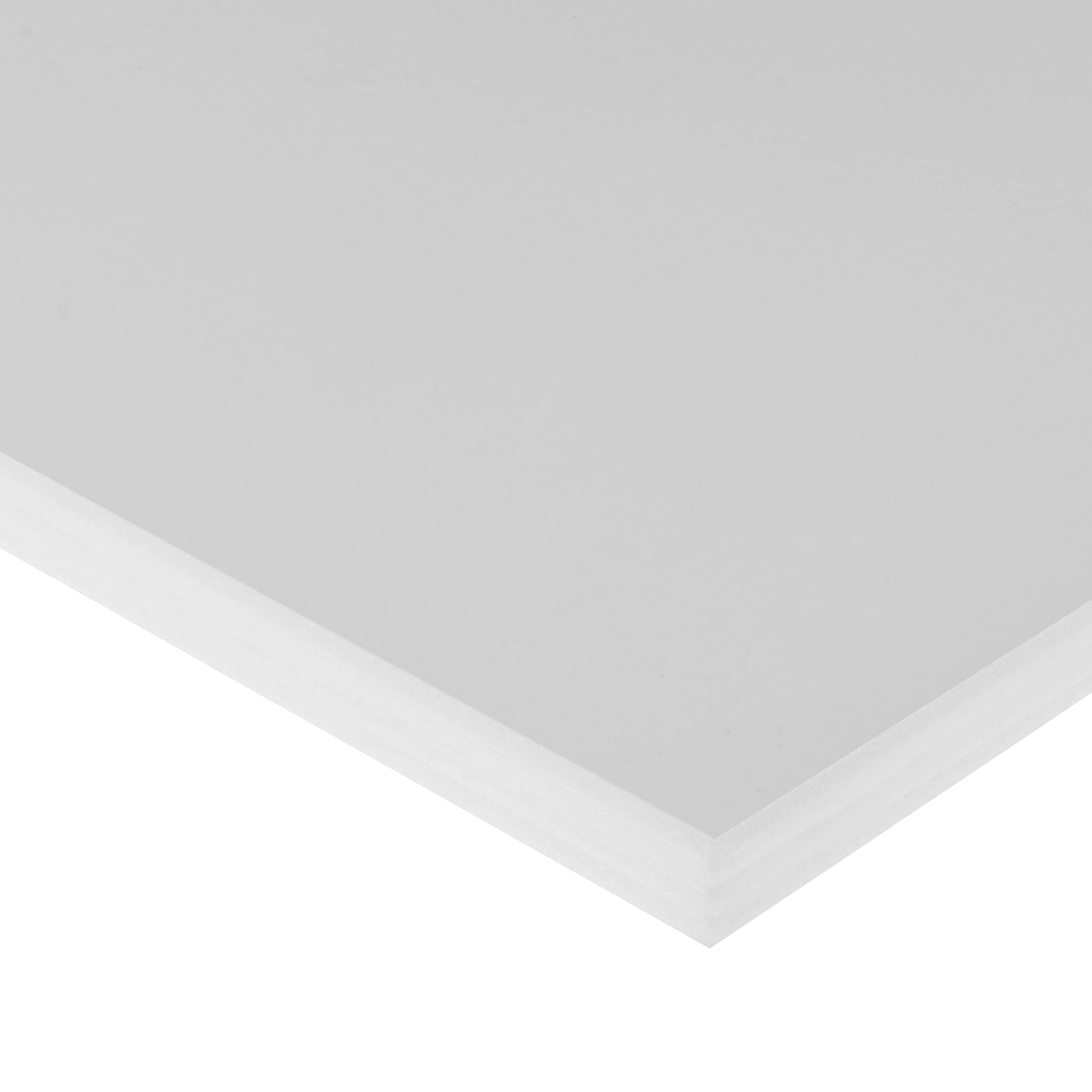Kangaro Lot de 10 plaques en mousse Blanc 50 x 70 cm – 10 mm – DIY pour artisanat, présentation, modélisme, passe-partout