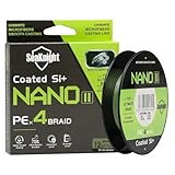 SeaKnight Nano II Braided Line 110Yds/327Yds 4 Strands Braided Fishing Lines Multifilament PE Fine Fishing Line 7LB 9LB 12LB 15LB Diameter 0.08-0.12mm