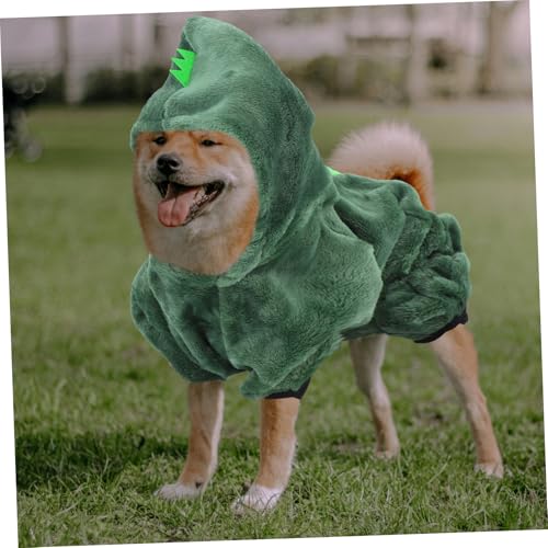 Disfraz de dinosaurio para perros Kisangel talla XL miniatura 4