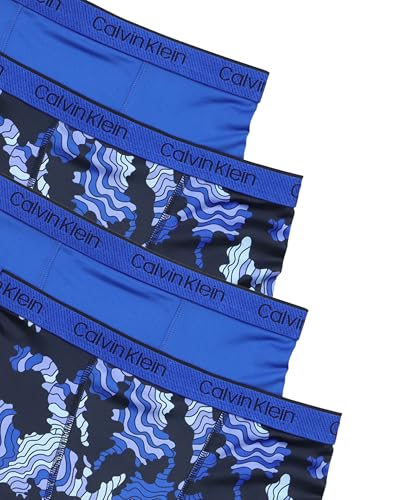 Image of Calvin Klein Kids Boys' Performance Boxer Brief Underwear 4-Pack