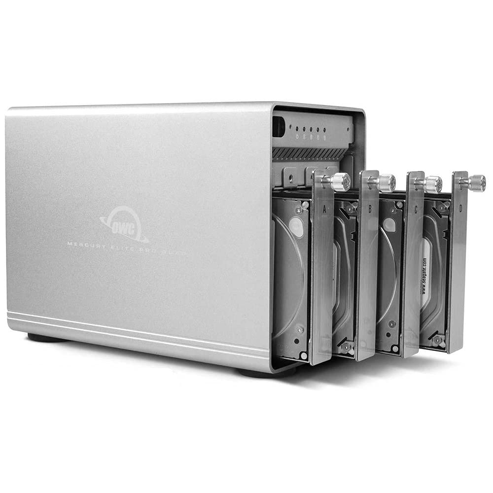 Amazon | OWC Mercury Elite Pro Quad USB 3.1 Gen 2対応 4ベイ外付け 