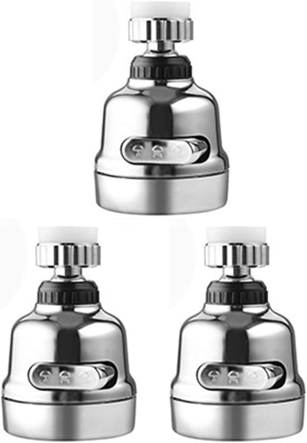 Withstand high Pressure and Temperature Extremes Faucet Kitchen 3 Modes 360 Rotatable Tap Faucet Aerator Bubble Flexible Water Saving High Pressure Filter Adapter Sprayer 7 (Color : Lavender)