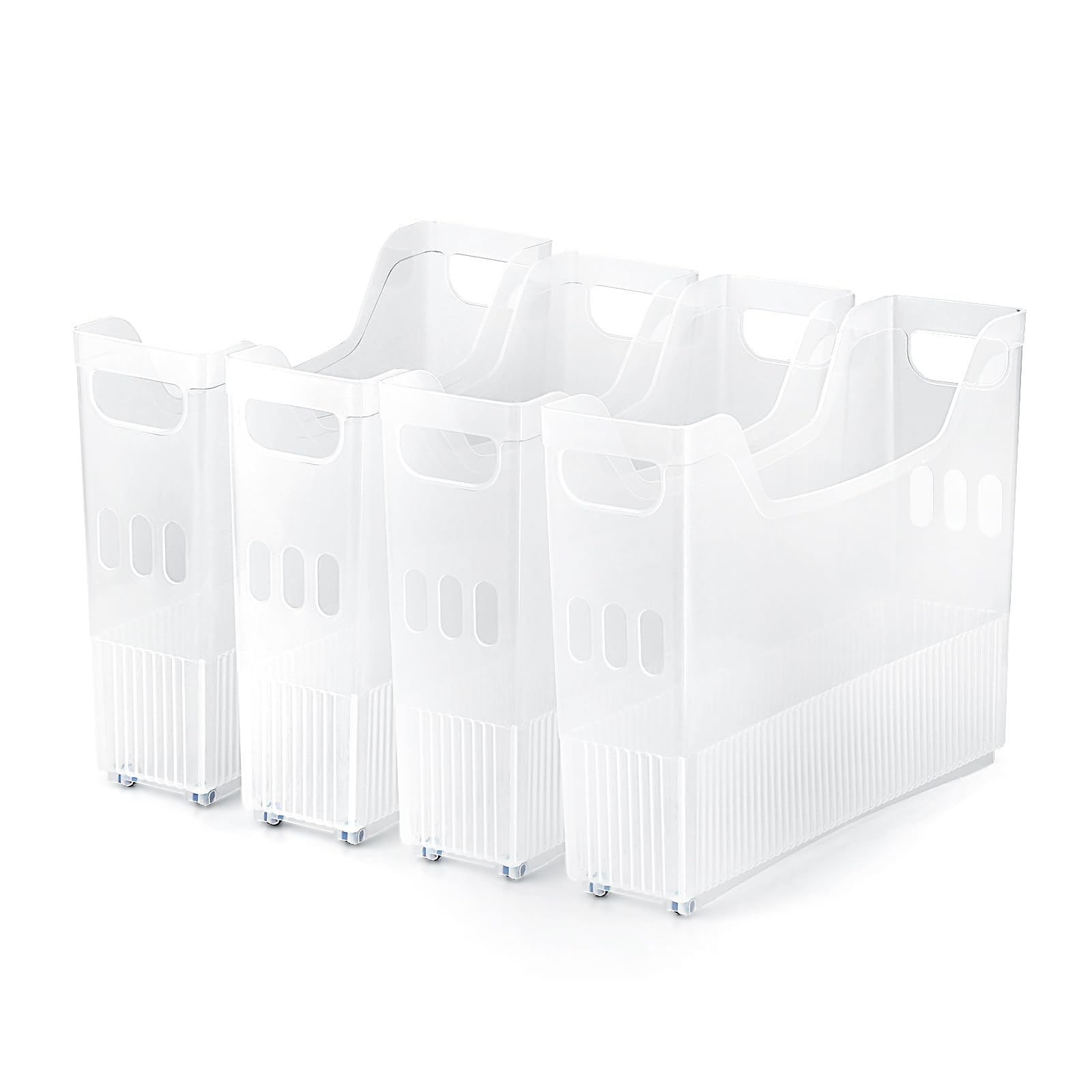 24 Stuks Scrapbook Papier Organizer - Top Loading Plastic Houder voor Craft Papier, Vinyl, Bestanden en Foto's - 12 x 12 Opslag Systeem