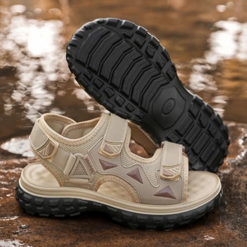 Summer Men Breathable Sandals Outdoor Non slip and Wear resistant Sports and Leisure Water wading Beach Sandals2