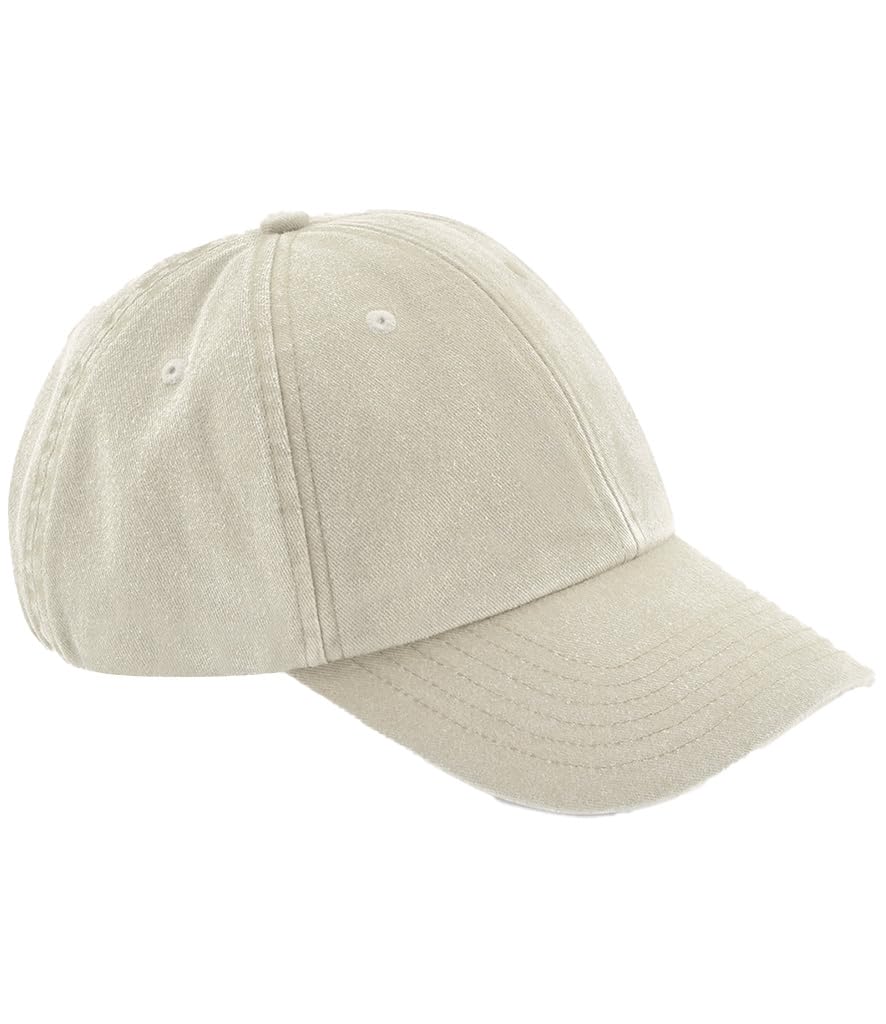 Vintage Baseball Cap, Low Profile Washed Cotton Hat with Pre-Curved Brim, Unstructured Adjustable Fit, Urban On-Trend Style