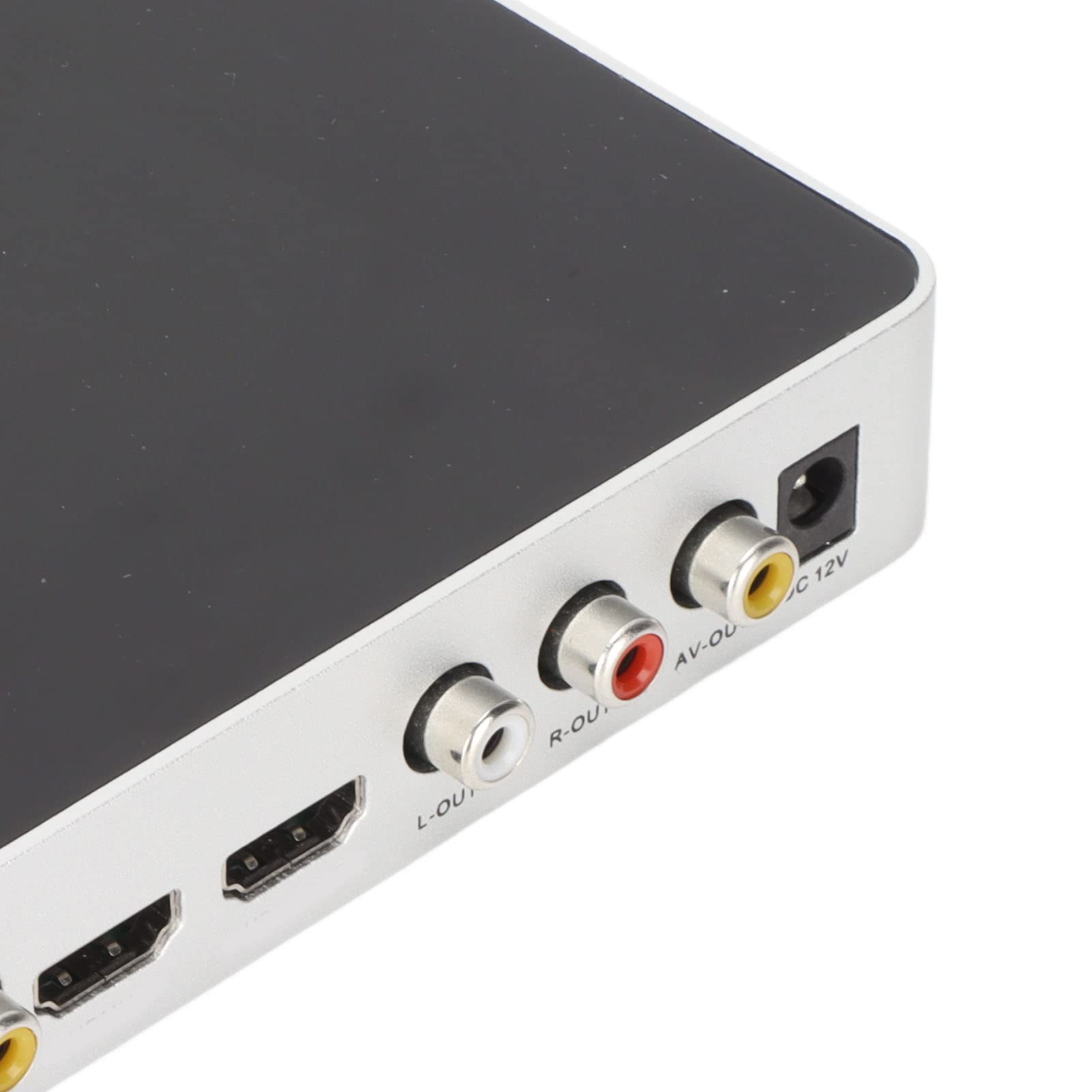 CCYLEZ Mixer HDMI, Amplificatore Microfono Regolabile con Display HD, 4K 1080P DC 12V, Mixer Digitale per Karaoke, Smart TV, PC, Altoparlante(Nero)