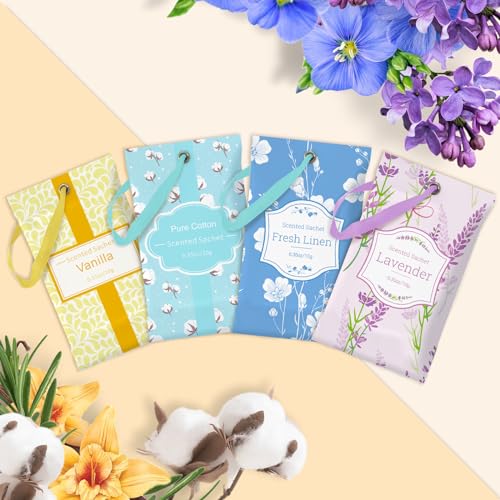 Strn SACHETS For Drawers And Closets, Drawer Sachets For Dresser Home Fragrance thumb #2
