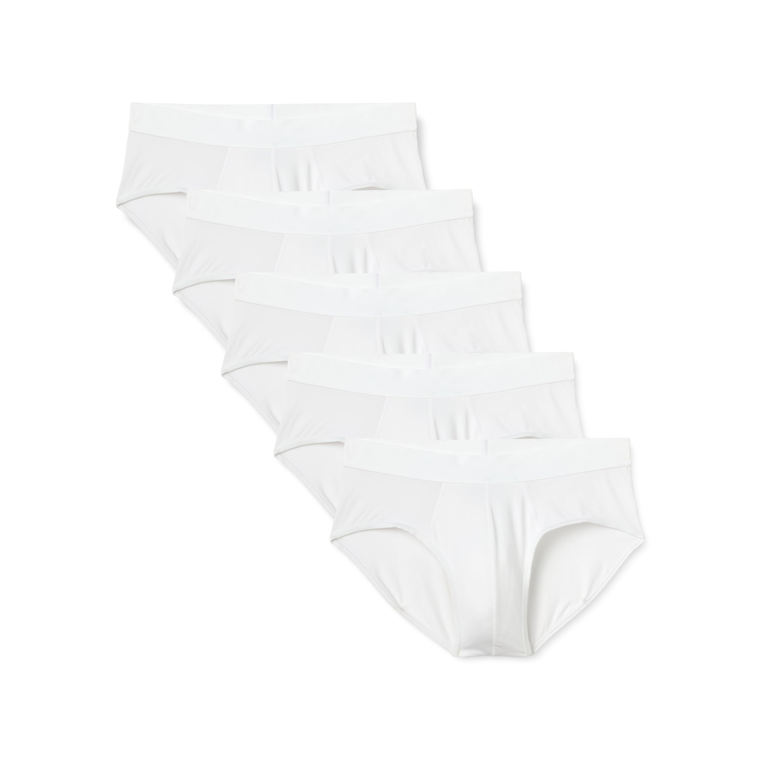 Amazon Essentials Herren Slip aus superweichem Modal, 5er-Pack