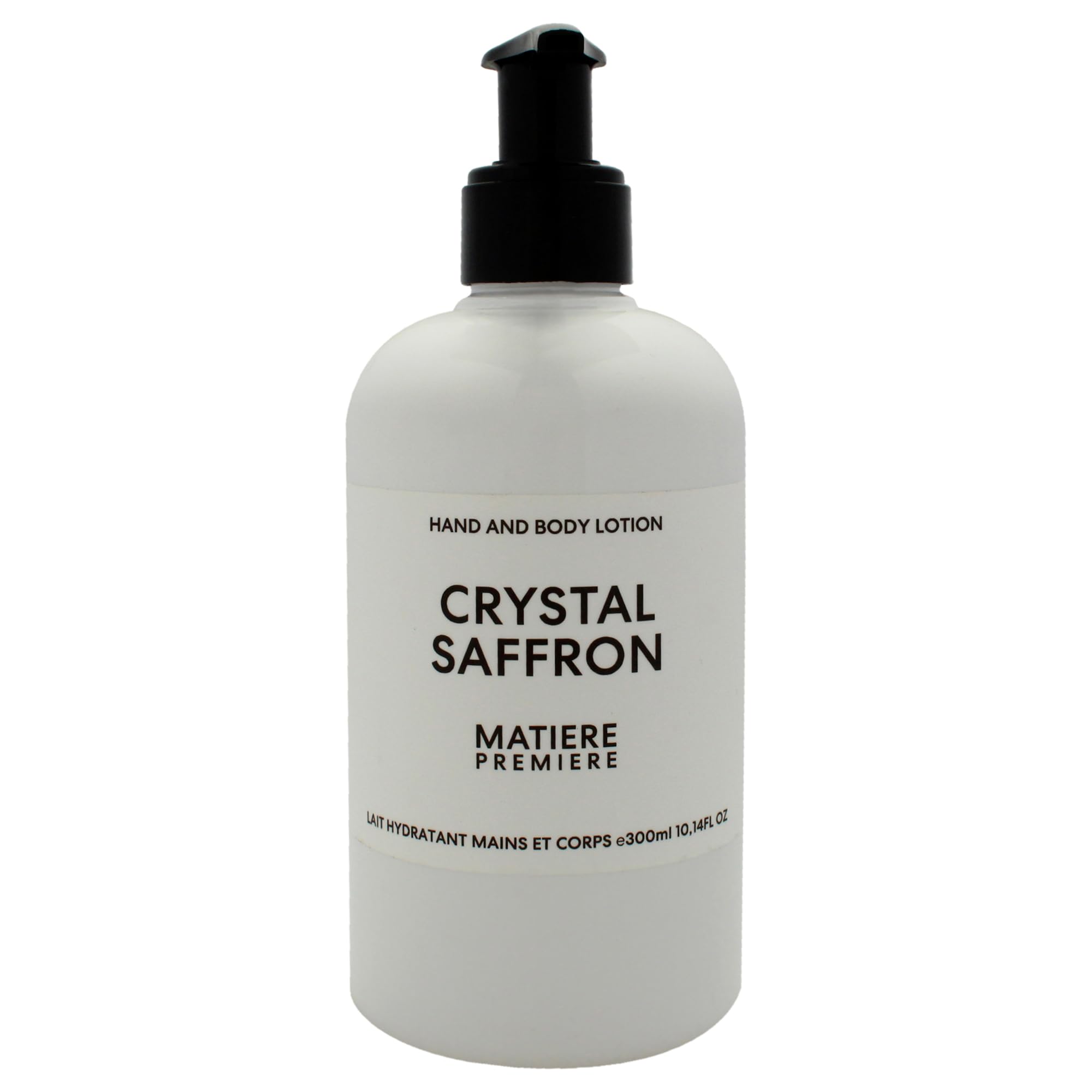 Hand and Body Lotion - Crystal Saffron by Materiere Premiere for Unisex - 10,14 oz Body Lotion