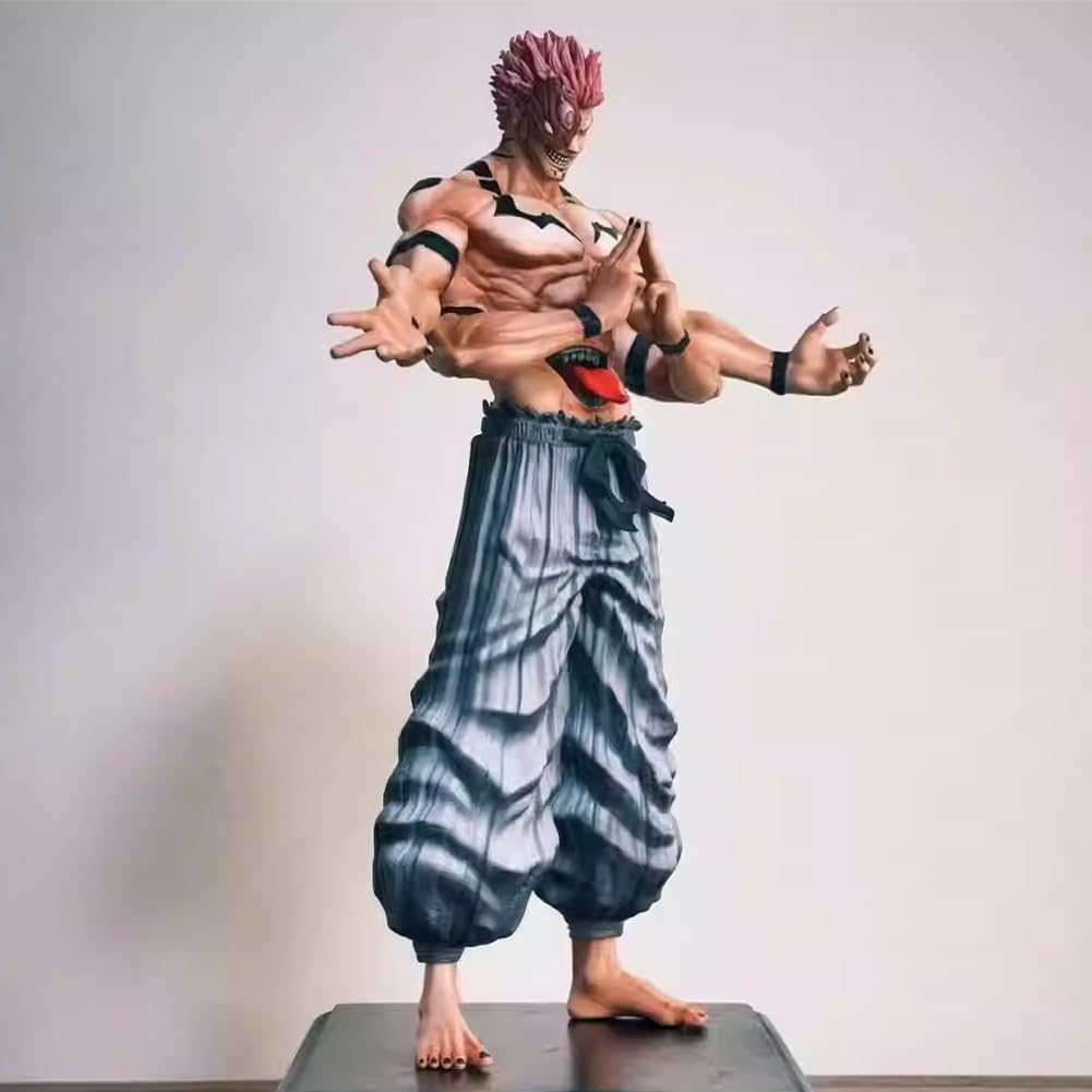 Zhongkaihua Ryomen Sukuna Figura Versión Especial JJK Estatua de pie, figura de acción JJK, figura de anime, modelo de 30 cm, figura coleccionable, regalos creativos