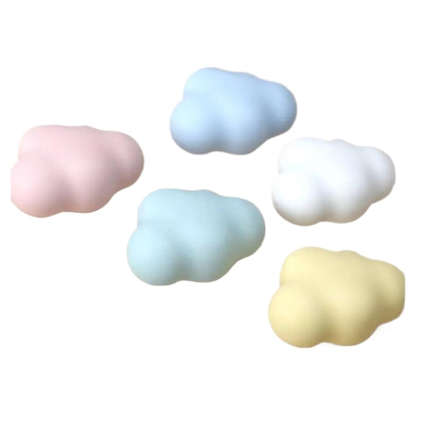 GNYVZXPLQ Ceramic Handle Drawer Knobs, 10PCS Ceramic Round Drawer Knobs Multicolor Cabinet Handles for Furniture