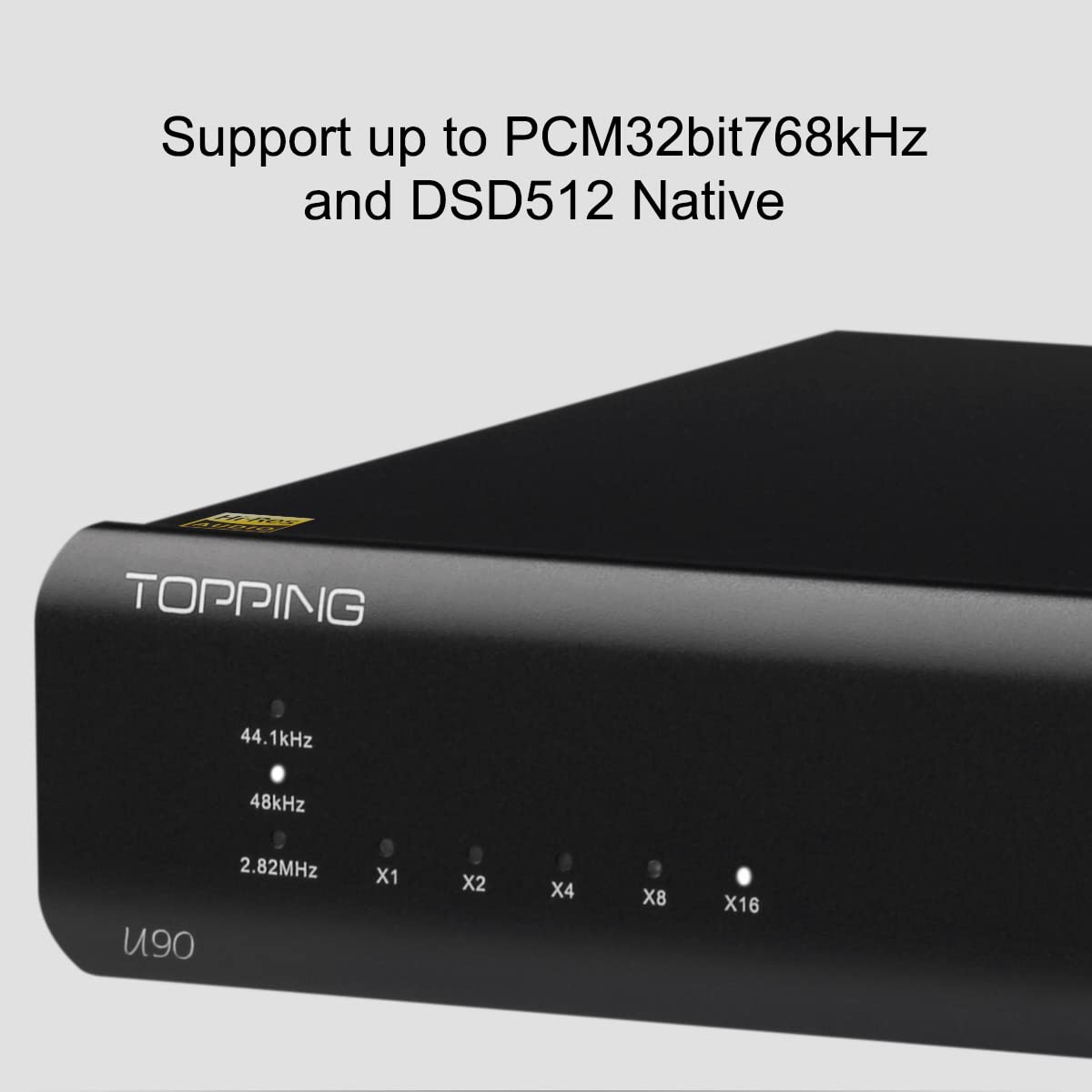 Amazon.com: Topping U90 USB Bridge PCM32Bit 768kHz DSD512 Native 