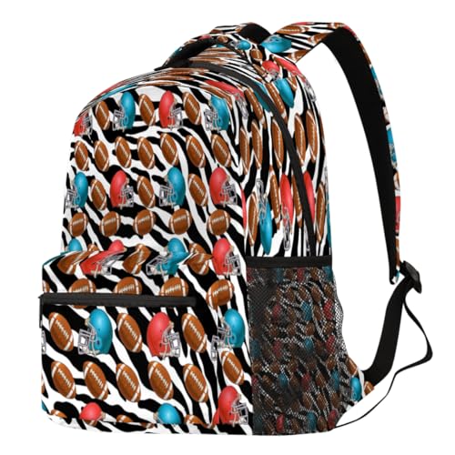 Sac à dos zèbre grand format pour soulager le dos des collégiens
