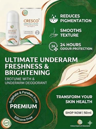Image of Cresco Underarm Comfort Roll-On, 50 ml
