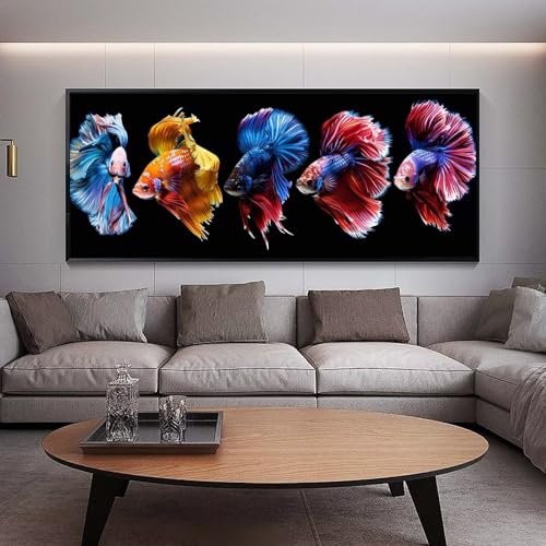Peinture Diamant Japonais XXL déco salon Diamond Painting Grand Format