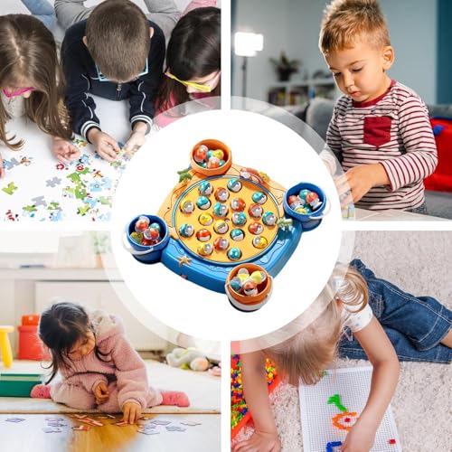 Compétences motrices en éveil avec ce jeu de pêche interactif