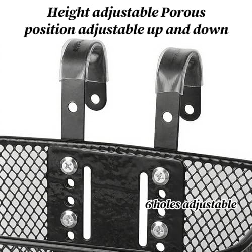 Panier pour scooter réglable pour éviter les sacs lourds sur le guidon