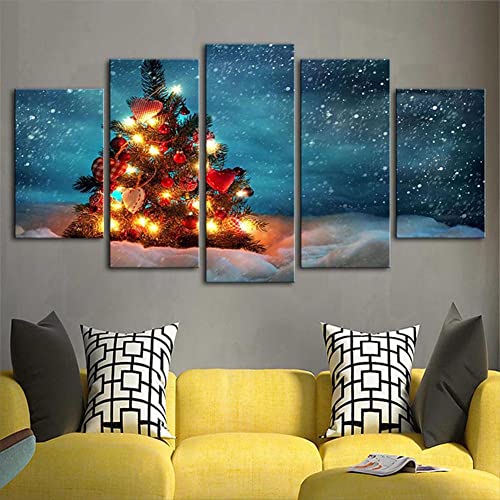 Broderie Diamant Sapin de Noël Kit Complet 5D Carré