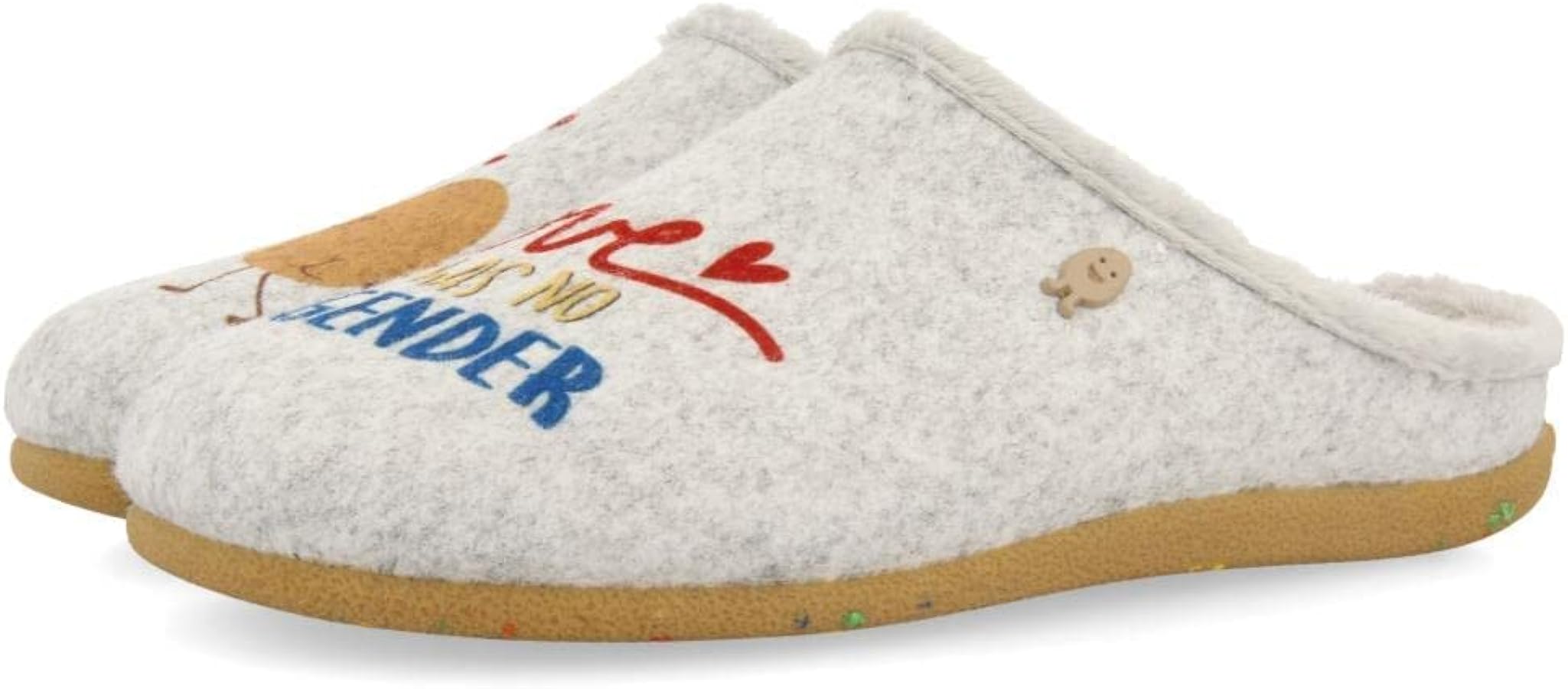 Pantuflas Hot Potatoes Lasberg Para Mujer Material Reciclado, Suela De  Caucho Natural Cómodas Y Sostenibles