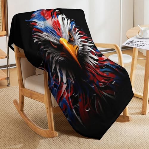 Manta de águila manta suave para sofá y cama textil funcional 8