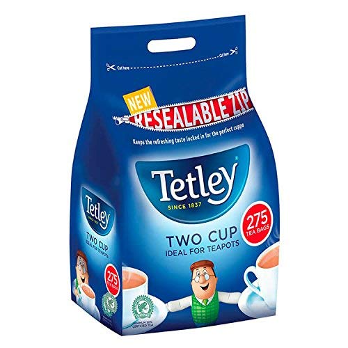 TetleyTwo Cup Tea Bags (Pack of 275)