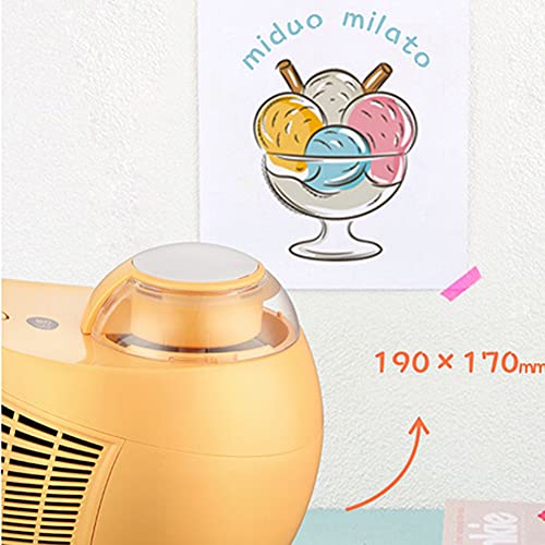 Eismaschine 0,5L, Softeismaschine Für Zuhause Ice Cream Maker, Speiseeisbereite Geeignet Für Eiscreme/Frozen Joghurt Und… – Bild 3