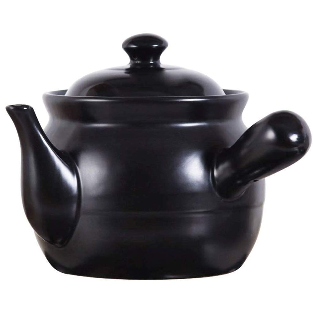 METTEOR Casserole Stew Pot Soup High-temperature Flame Dry Burning Household Ceramic Clay