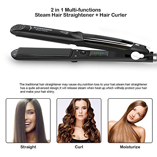 Plancha de Pelo Profesional con Vapor y Control Digital miniatura 6