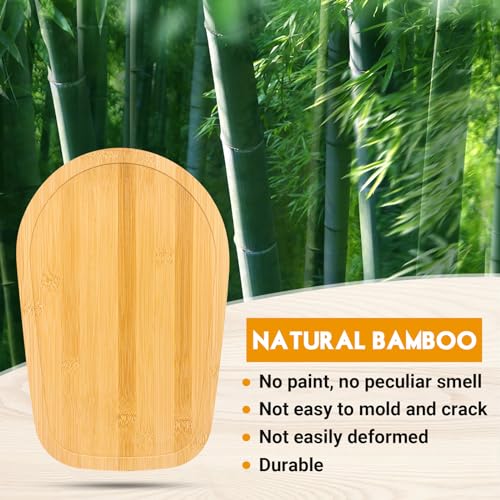 Image of Bamboo Mixer Slider Mat for Kitchen Aid Artisan Mini 3.5 Quart Tilt-Head Stand Mixer, Sliding Board Kitchen Appliance Storage Attachments, Countertop Moving Tray Accessories for Kitchen Aid