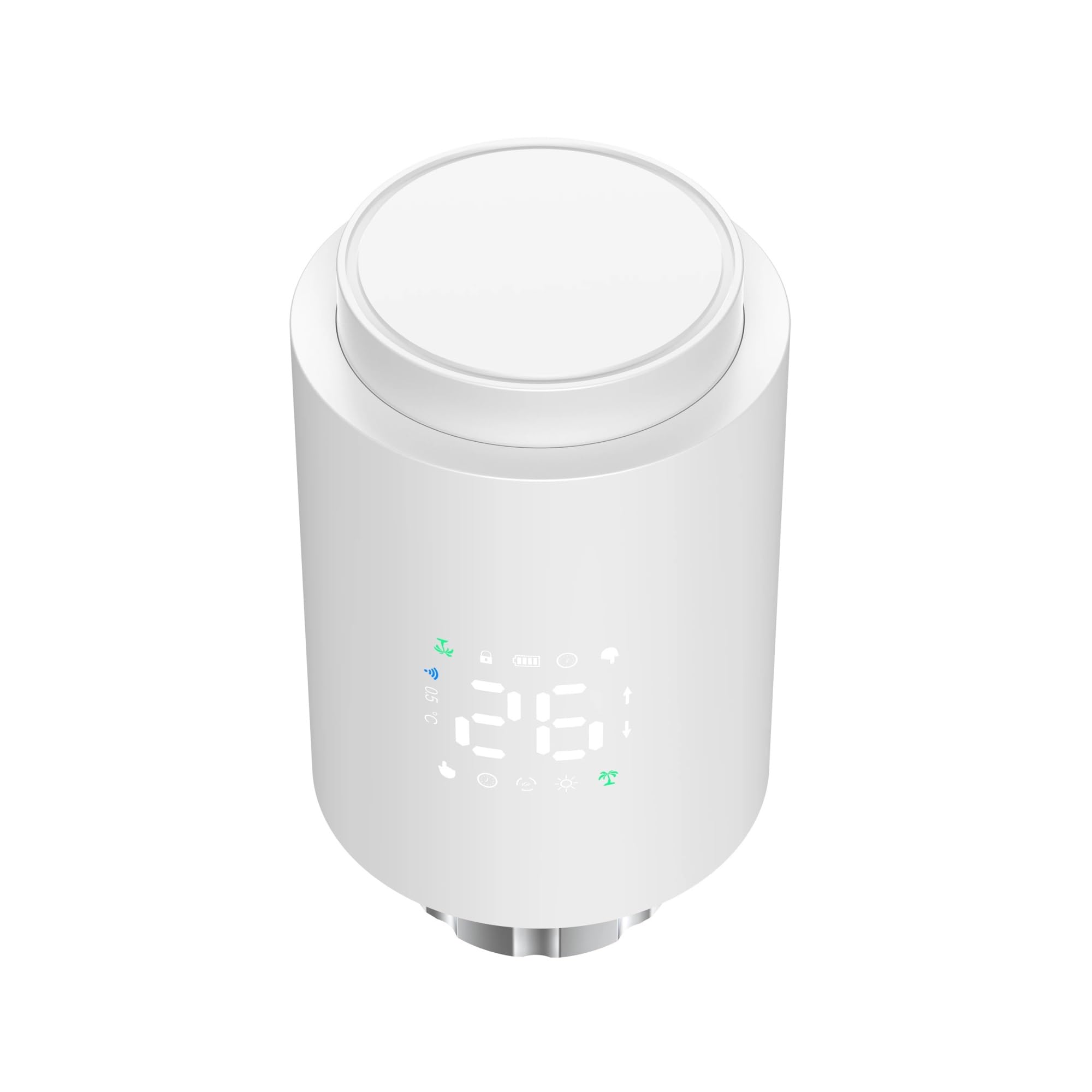 Thermostat, Smart Life Thermostat Heizkörperventil Heizung Heizkörper Temperatur Controlle Hause(White)