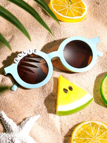 VEELU Custom Name Sunglasses Personalized Girls Sunglasses Protection Outdoor for kid Gifts Eyewear Sunglasses for DIY Name4